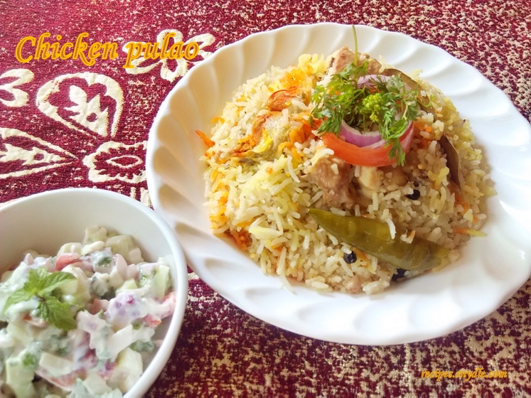recipe of chicken pulao