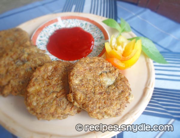 Puso Ng Saging Recipe ( Banana Blossom Patties)