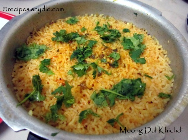 moong dal khichdi