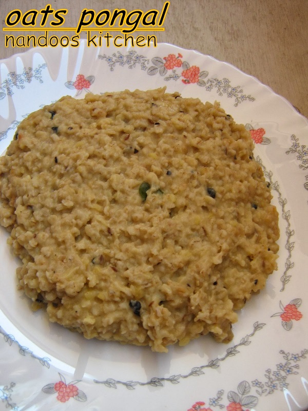 oats pongal / Healthy meals – Yummy Recipes