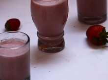 strawberry oats milkshake recipe