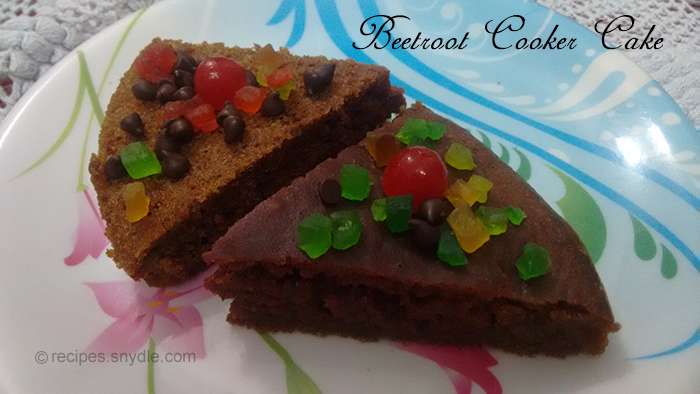 How To Make Beetroot Cake In Cooker