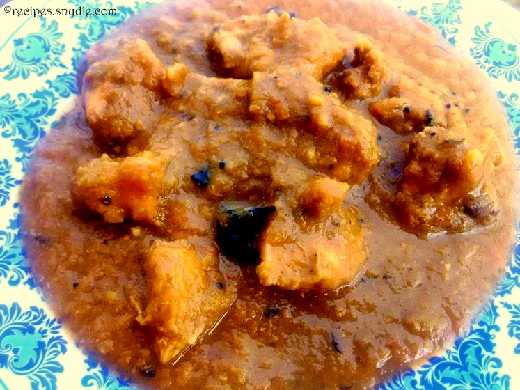 Chicken in Mustard Sauce Gravy Recipe