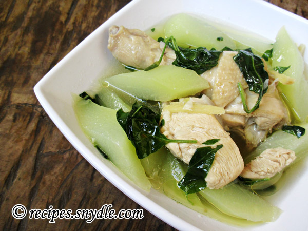 Chicken Tinola Recipe (Tinolang Manok)