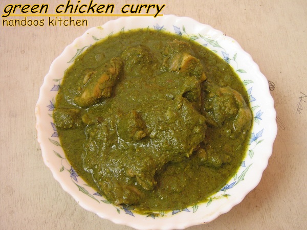 green-chicken-curry