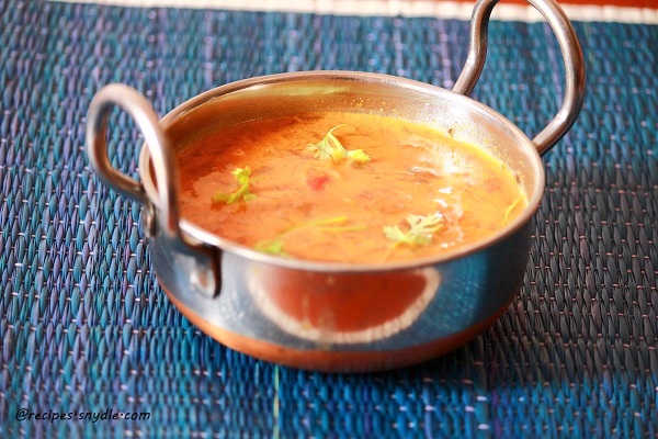 Tomato curry for appam