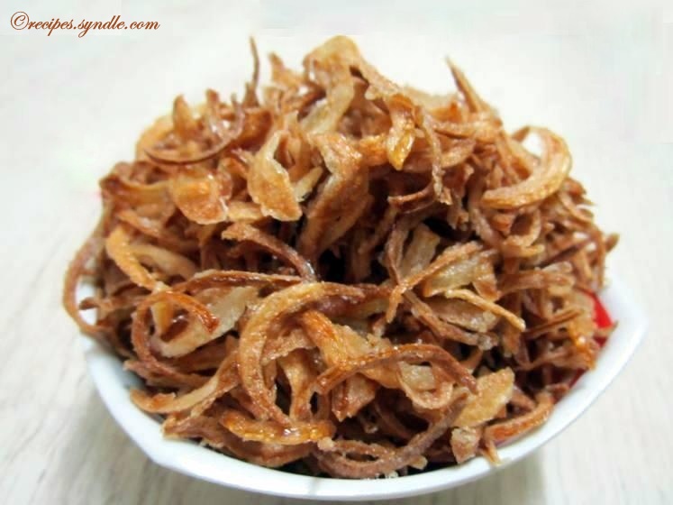 Barista Recipe / Crispy Fried Onion Recipe