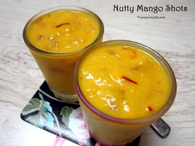 Nutty Mango Shots Recipe