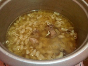 chicken macaroni soup (6)
