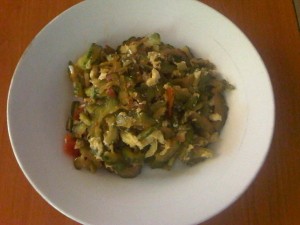 ginisang ampalaya