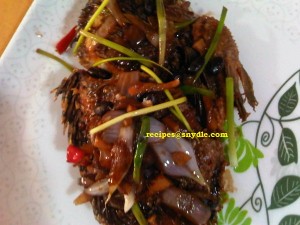 tilapia with fermented black beans (6)