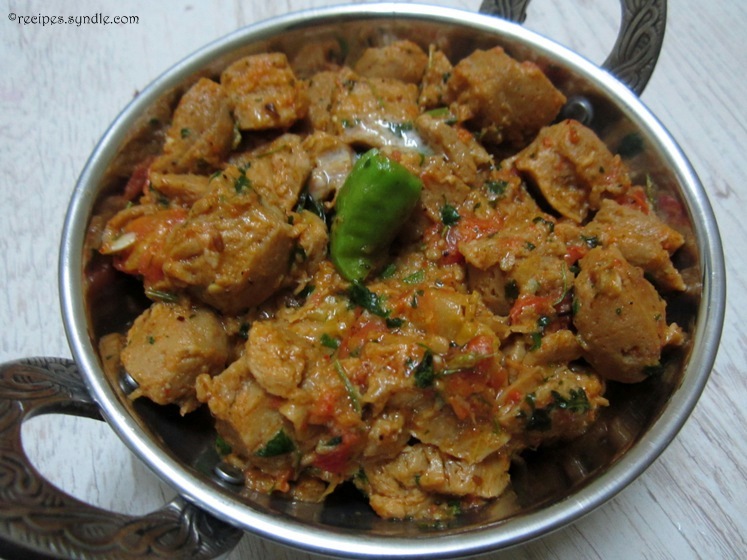 Soya Masala Recipe / Soya Chunks Masala Recipe