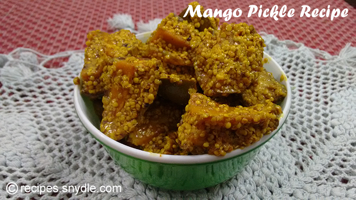 Mango Pickle Recipe