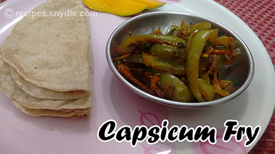 Capsicum Fry