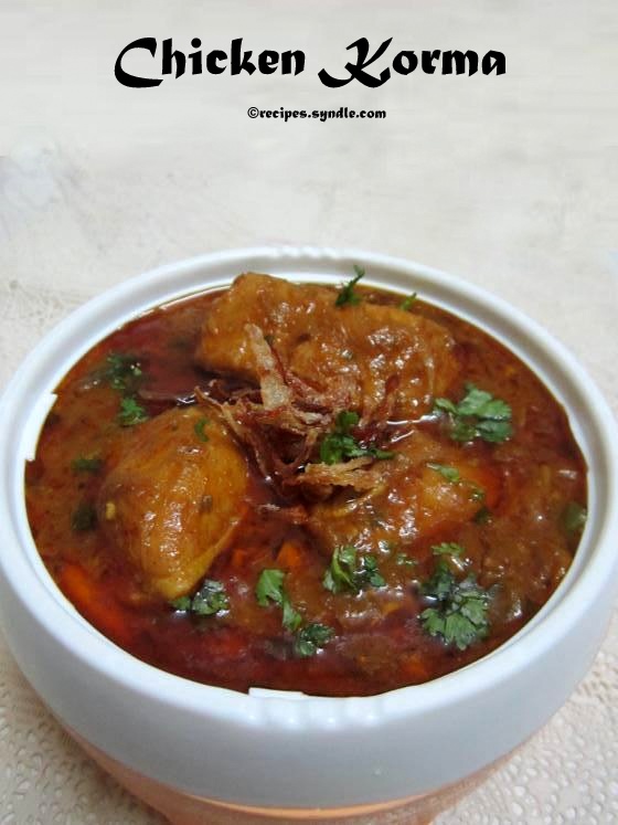 Chicken Korma Recipe Chicken Qorma Recipe Yummy Recipes