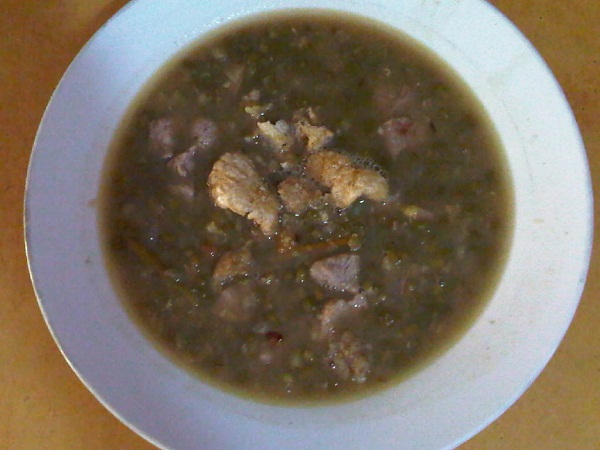 Ginisang Munggo (Mung Bean Soup)