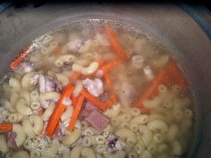 macaroni soup