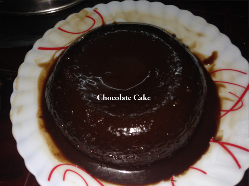 Chocolate Cake Without Oven