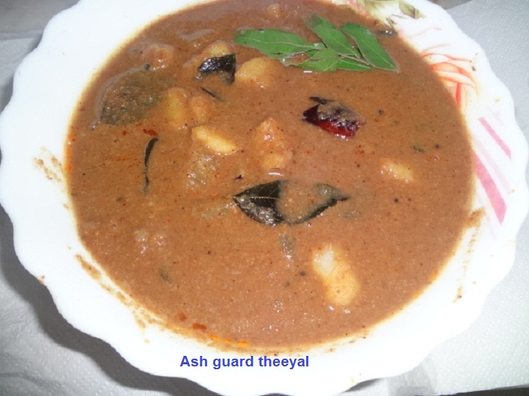 Kumbalanga Theeyal Recipe