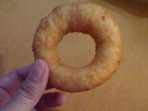 homemade donut