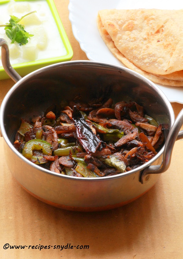 mushroom-pepper-fry