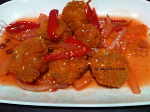 shrimp balls in sweet and sour sauce (4)