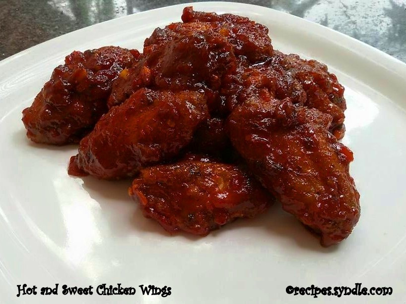 Hot and Sweet Chicken Wings
