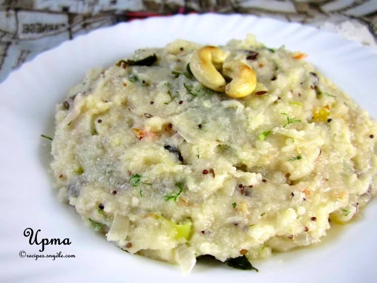 Upma Recipe With Step by Step Pictures – Yummy Recipes