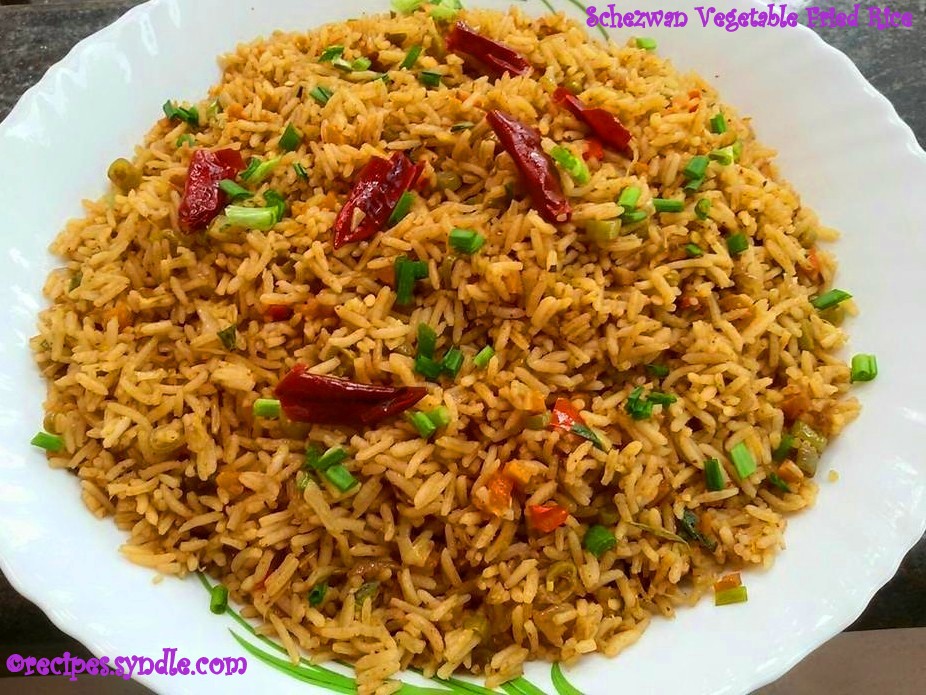 Schezwan Fried Rice - Indo Chinese Recipe