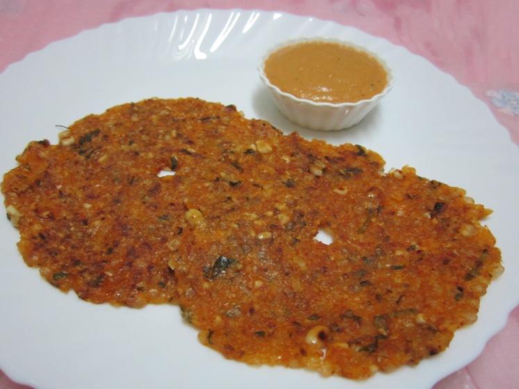 Navratri Special - Sabudana Thalipeeth Recipe