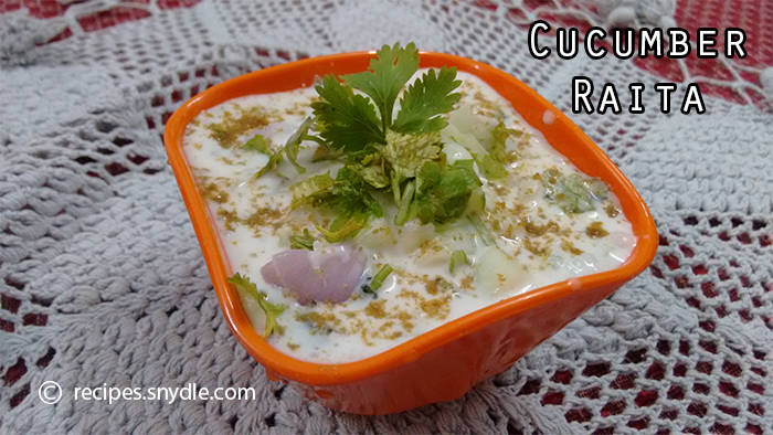 Cucumber Raita