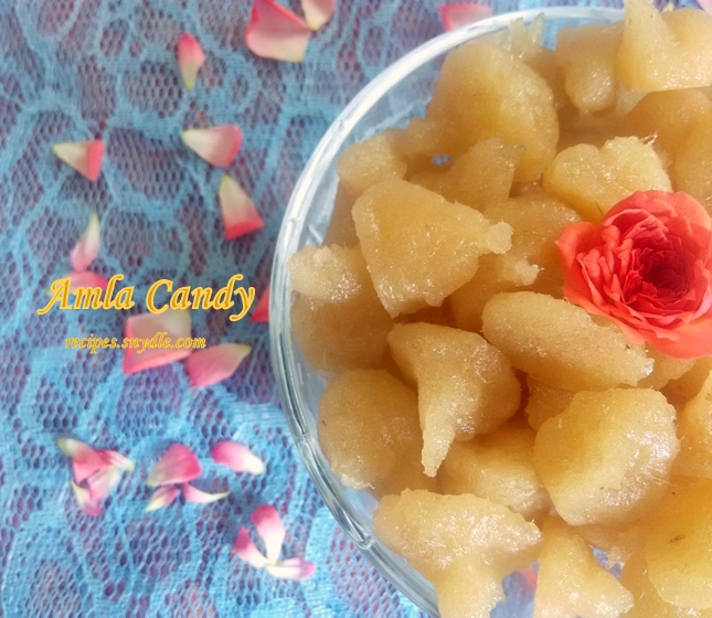 Amla Candy Recipe.