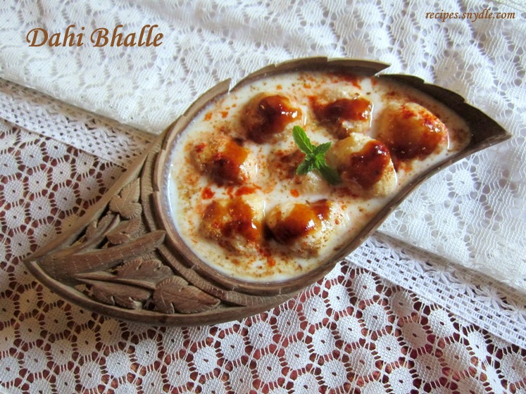 Dahi Bhalle Recipe/Dahi Vada Recipe.