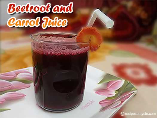 Beetroot And  Carrot Juice