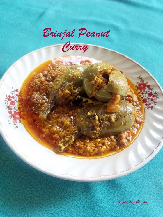 Brinjal Peanut Curry Recipe/Baingan Ki Sabji Recipe.