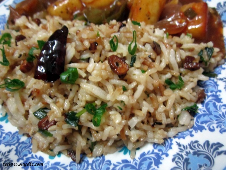 Burnt Garlic Rice Recipe