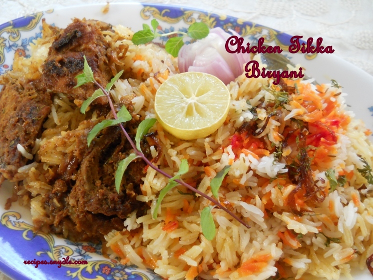 Chicken Tikka Biryani Recipe Chicken Dum Biryani Recipe.