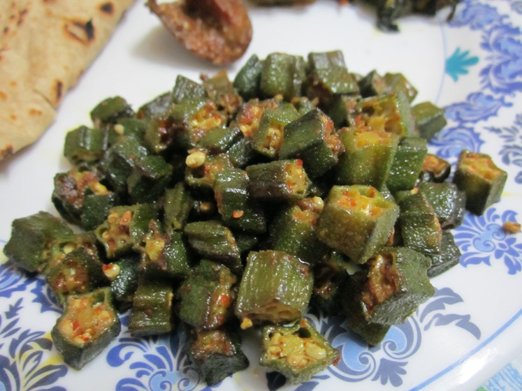 Stir-Fried Okra Recipe / Stir-Fried Bhindi Recipe