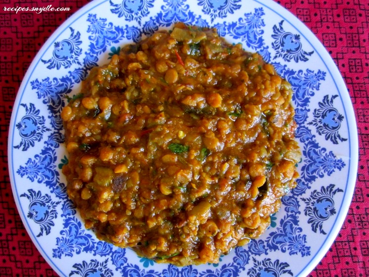 Dal Basar Recipe / Ridge Gourd with Chana Dal Recipe / Sindhi Style Tori Recipe