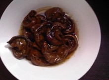 Adobong Isaw (Large Intestine)