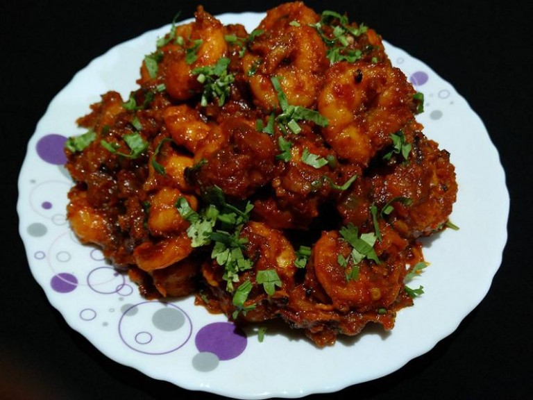 Spicy Masala Prawns – Yummy Recipes