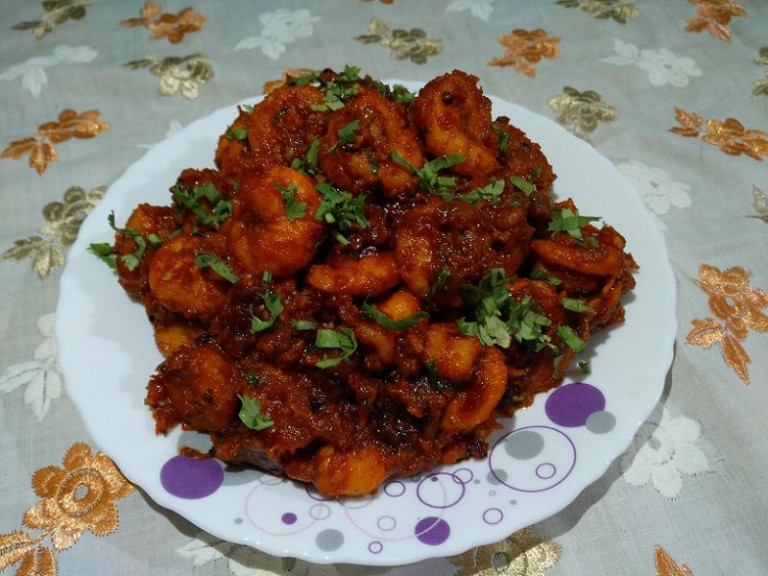 Spicy Masala Prawns – Yummy Recipes