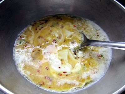 creamy scrambled eggs
