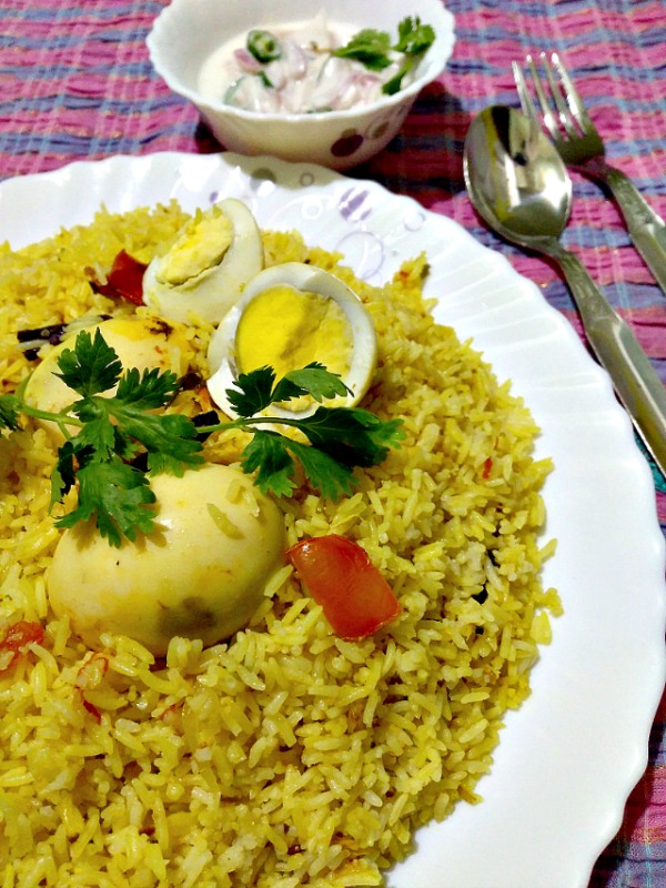 Kerala Egg Biryani Recipe