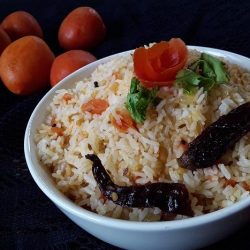 Tomato Rice (Thakkali Choru / Sadam)