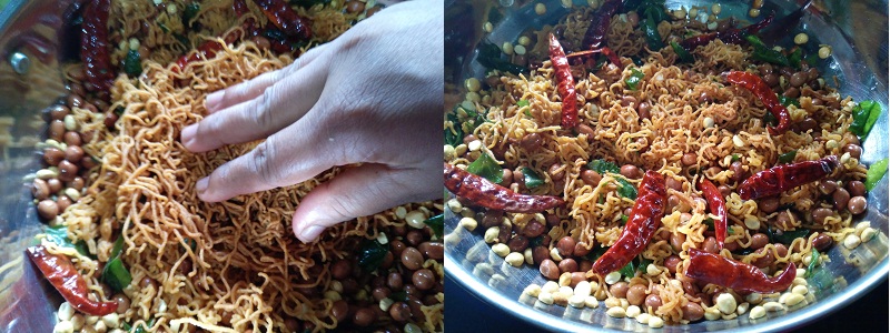 Kerala Spicy Mixture- steps