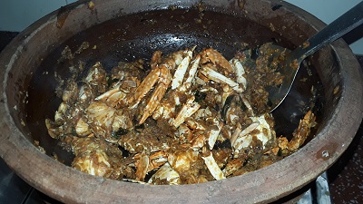 Crab Roast preparation steps