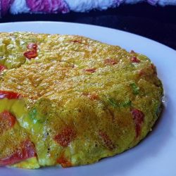 Baked egg omelet