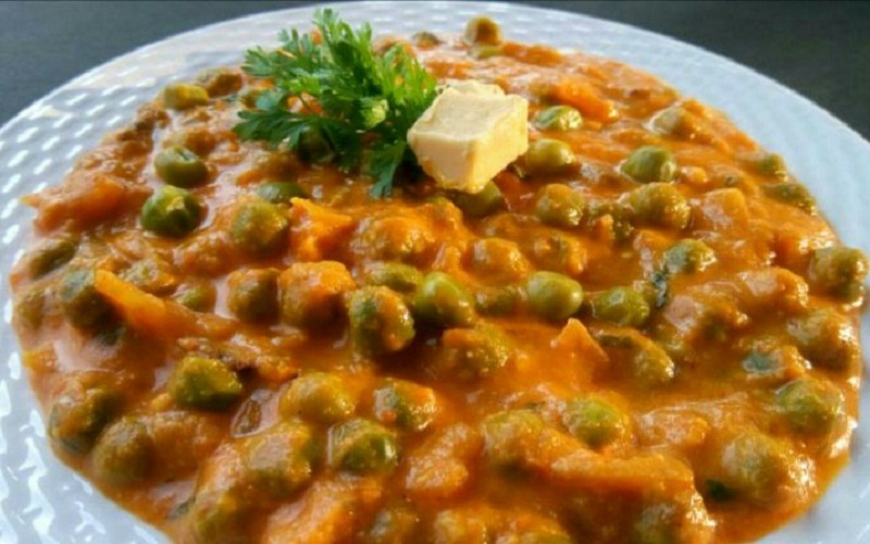 Green peas masala north cheap indian recipe