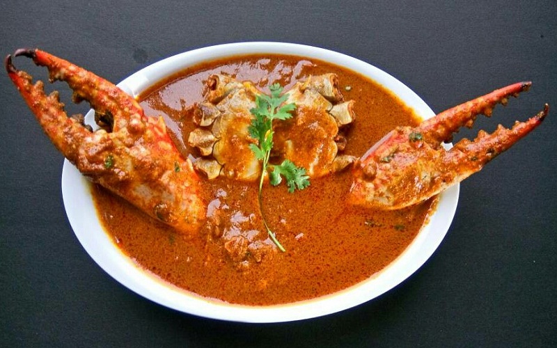 Crab masala best sale